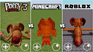 What if I Become DOGDAY? MINECRAFT vs ROBLOX vs Poppy Playtime: Chapter 3