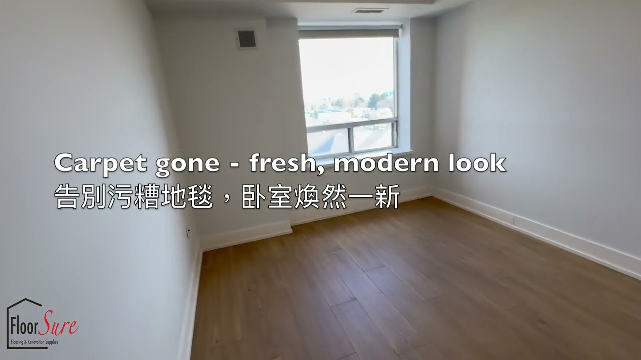 Toronto Condo Flooring Project | Purelux | FloorSure | Laminate