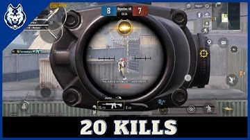 PUBG Mobile | Gameplay Walkthrough Part 8 | 20 Solo Kills (iOS, Android)