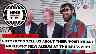 Biffy Clyro: &quot;We finished our new album literally last week&quot; | Brit Awards 2021