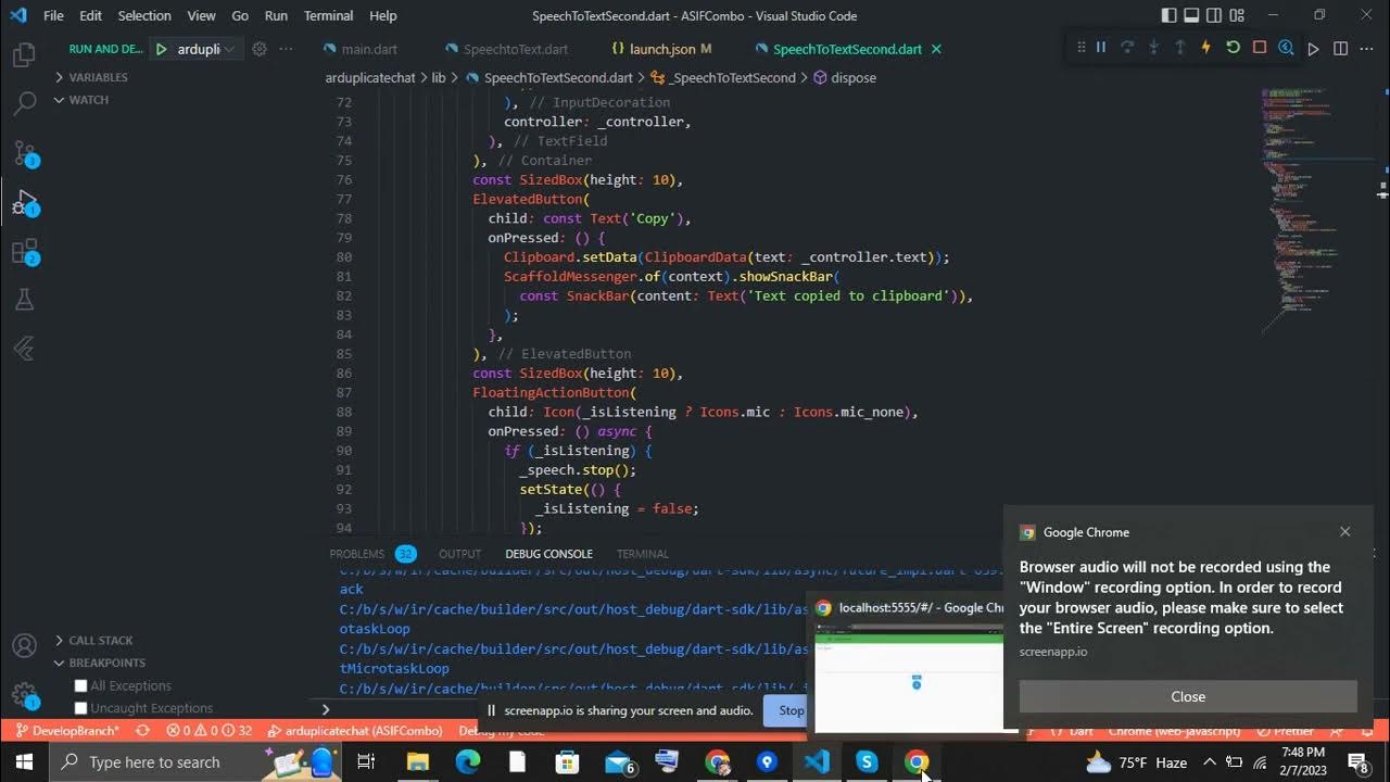 Flutter speech to text converter tutorial flutter flutterdeveloper 
