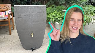 Transform Your Garden with the Algreen Athena 50 Gallon Rain Barrel