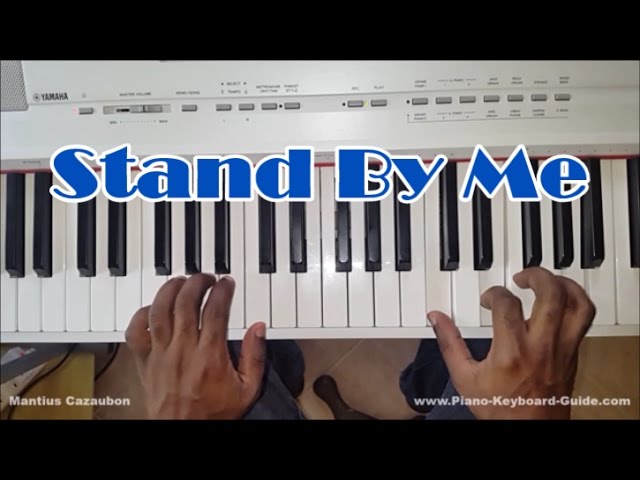 Stand By Me piano tutorial - sing and play EASY! 