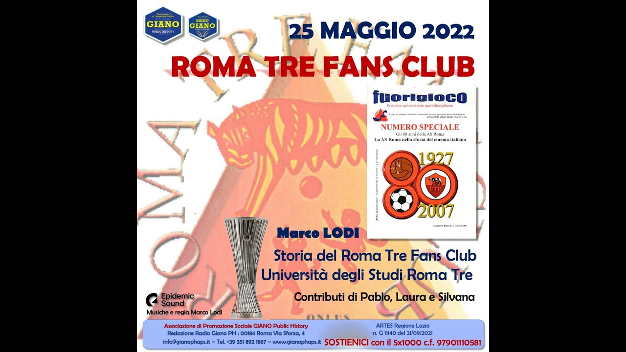Storia del Roma Tre Fans Club | Marco Lodi