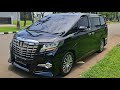 OH BEGINI ALPHARD SC 600JTAN YG PILOT SEAT INTERIOR HITAM. VLOG AGAK SANTAI