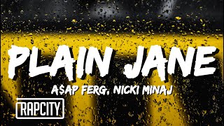 A$AP Ferg - Plain Jane REMIX (Lyrics) ft. Nicki Minaj Resimi