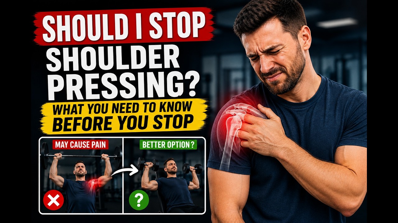 Shoulder Pain When Pressing: Should You Stop Shoulder Pressing?