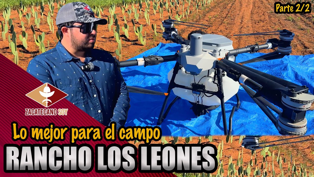 RANCHO LOS LEONES estrenó el dron más grande que existe
