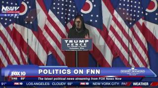 WATCH: Millennial Woman Speaks in Support of Donald Trump at Rally in Columbus, Ohio - FNN