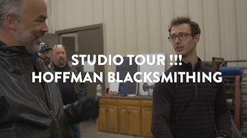 STUDIO TOUR | Hoffman Blacksmithing | Liam Hoffman