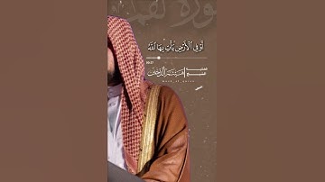 يابنى انها ان تك مثقال حبة في ارض او في سموات ياتي بها الله  هيثم الدخين سورة لقمان #هيثم_الدخين