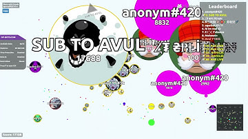 AGAR.IO SERVER TAKEOVER WITH BOTS #40 || OP-BOTS.COM