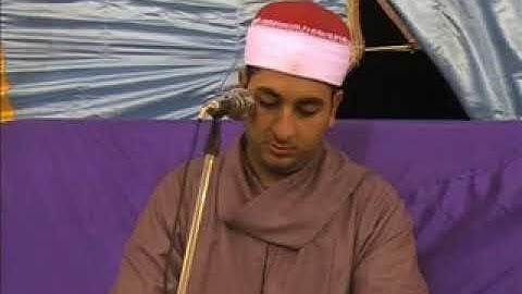الشيخ محرم العطار سورة الحشر وقصار السور فى عزبة الشامى كفر صقر شرقية 24-10-2011 تسجيلات عبده موسى