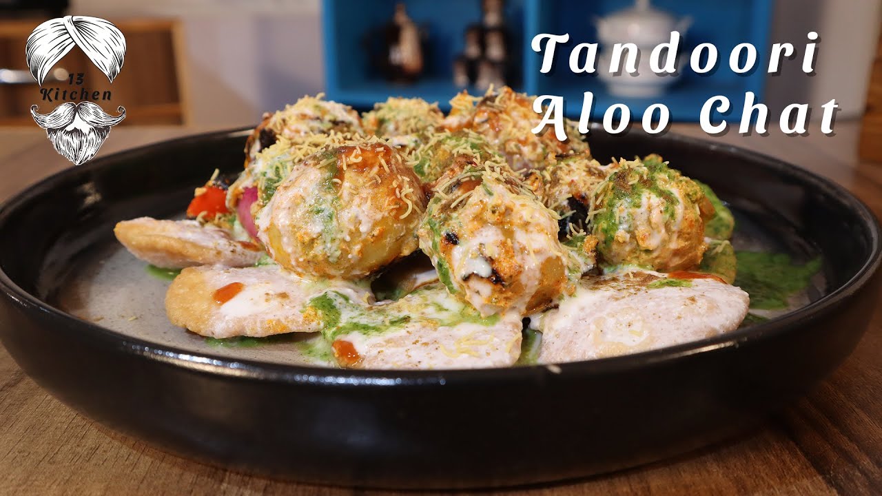 Tandoori aloo chaat