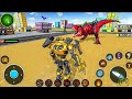 Dino Robot Transformation Car Dinosaur Robot Game New Mega Fight in City - Android Gameplay