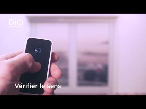 Installer une motorisation de volets roulants connectés sans fil DI-O