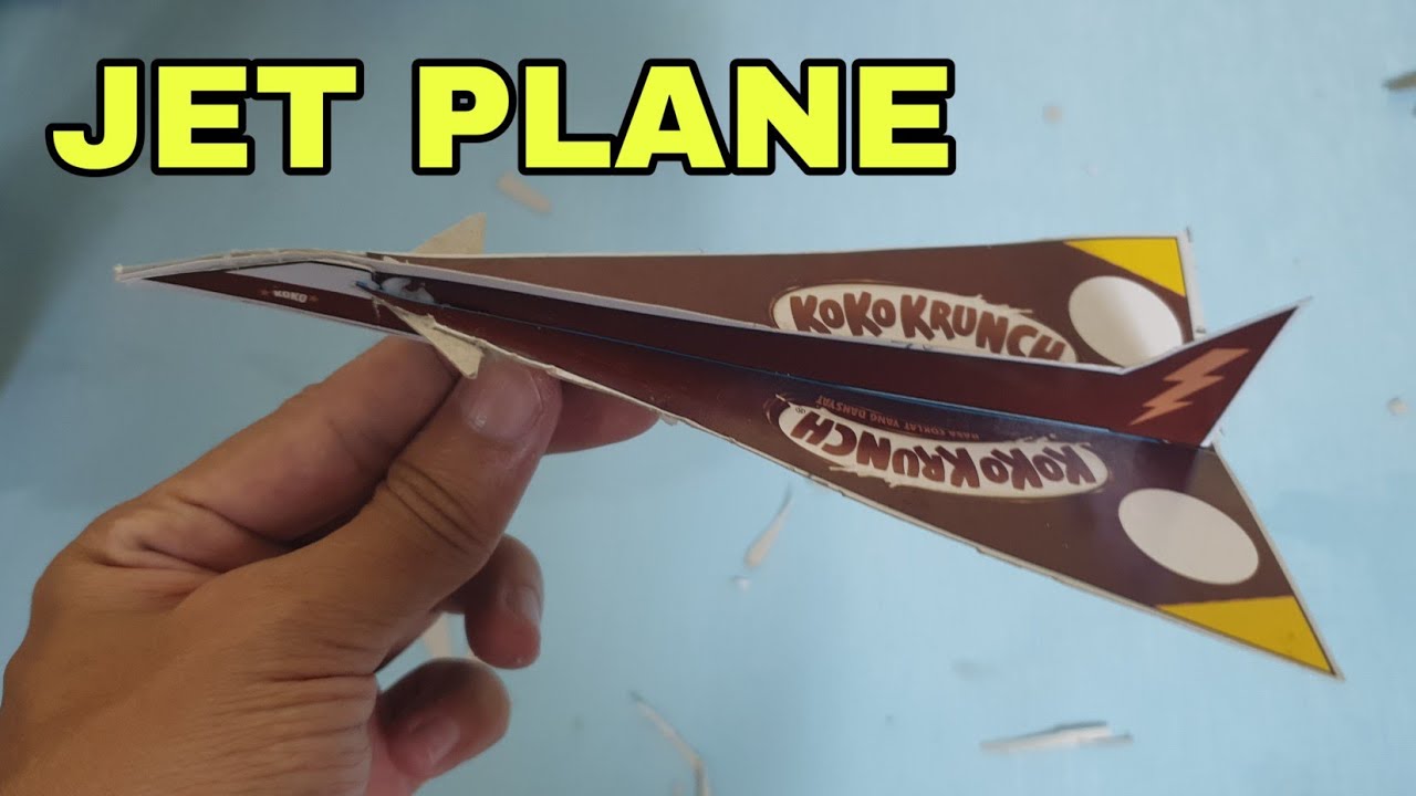 Mainan Pesawat Jet dari Kertas Kardus YouTube
