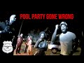 Late-Night Pool Party Turns Confrontational, Resulting in Arrest