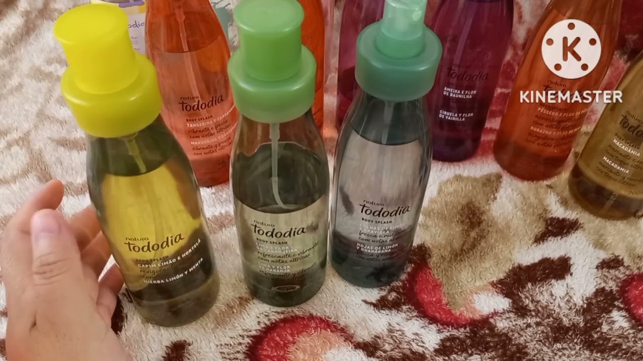 Mi Colección de Body Splash Tododia ( Natura )