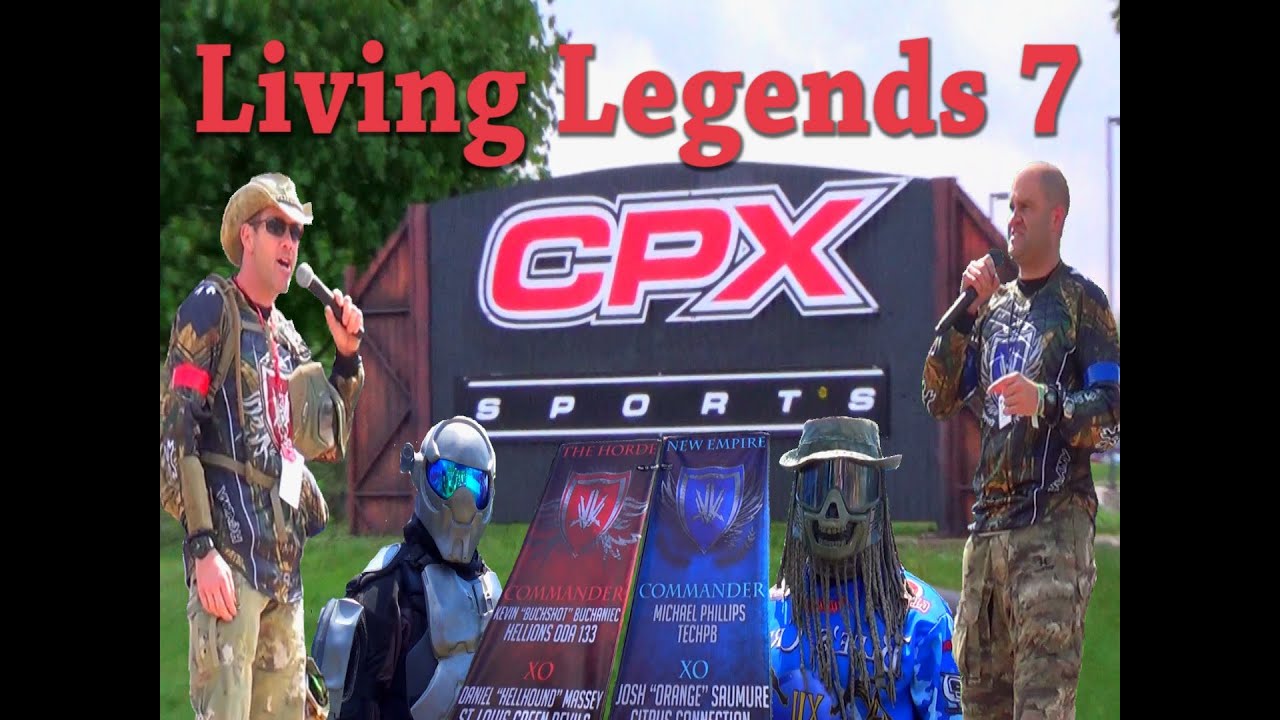 Living Legends of Paintball 7 CPX Sports YouTube