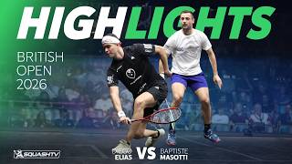 🇵🇪 Elias v Masotti 🇫🇷 | British Open 2026 | ROUND 2 HIGHLIGHTS