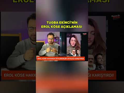 TUĞBA EKİNCİ EROL KÖSE'YE HAKKINI HELAL ETTİ Mİ ? #shorts #gündem