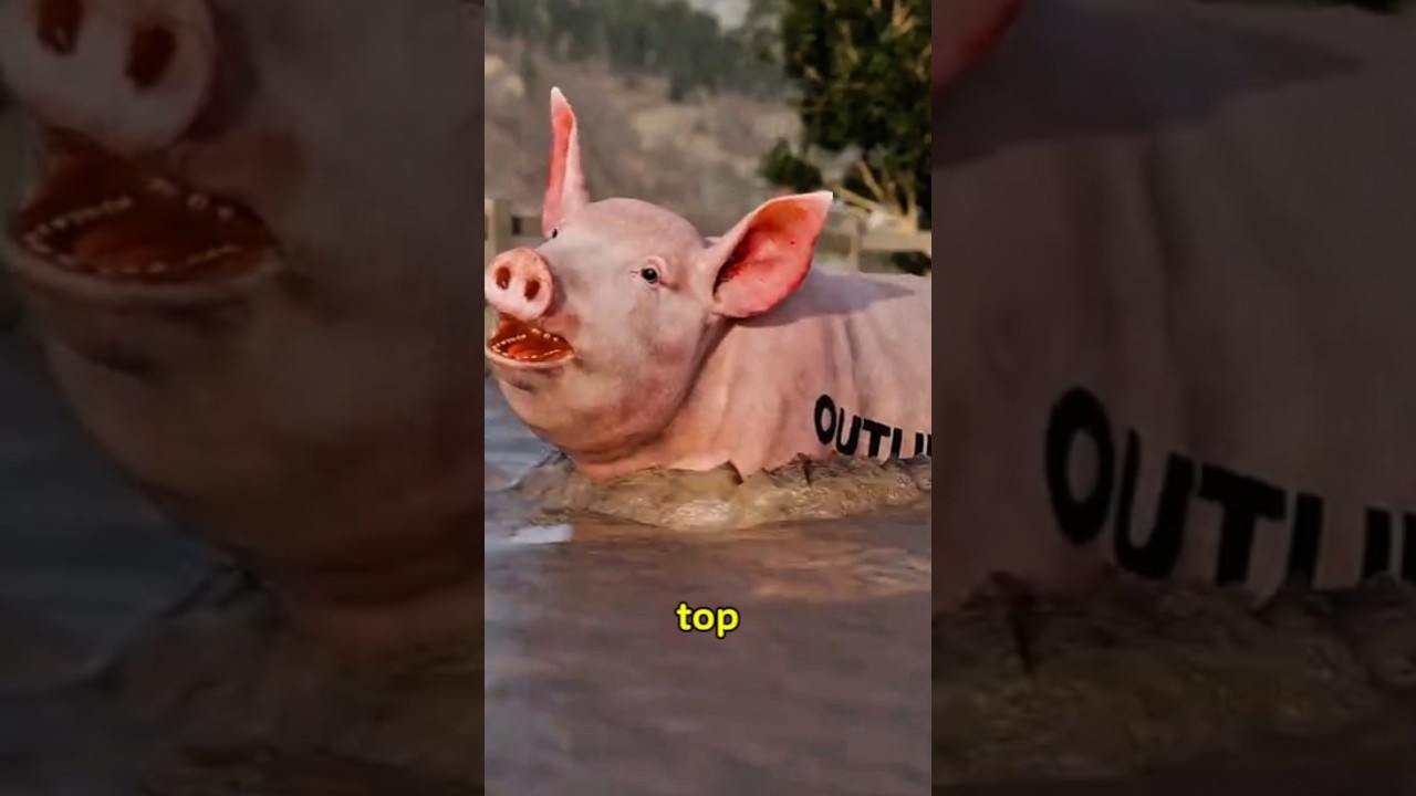 Not Gross at All! Here’s Why Mud Is Important for Pigs😱 