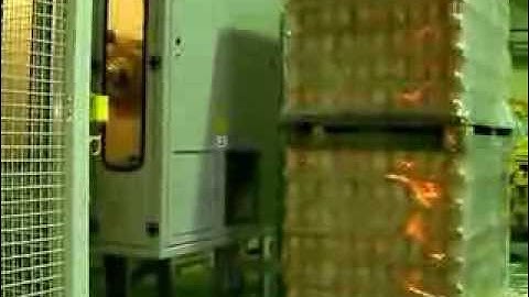 Logopak Stacked Pallet Labeling