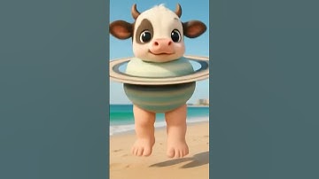 Thumbnail of La vaca saturno saturnita kid remix #satisfying #remix #tiktokviral
