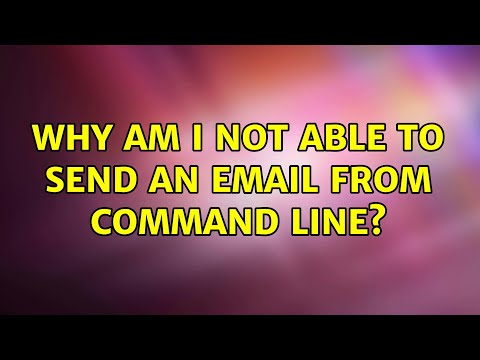 Ubuntu: Why am I not able to send an email from command line? (2 Solutions!!)