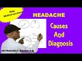 Headache  causes and diagnosis  by dr prakash c  malshe