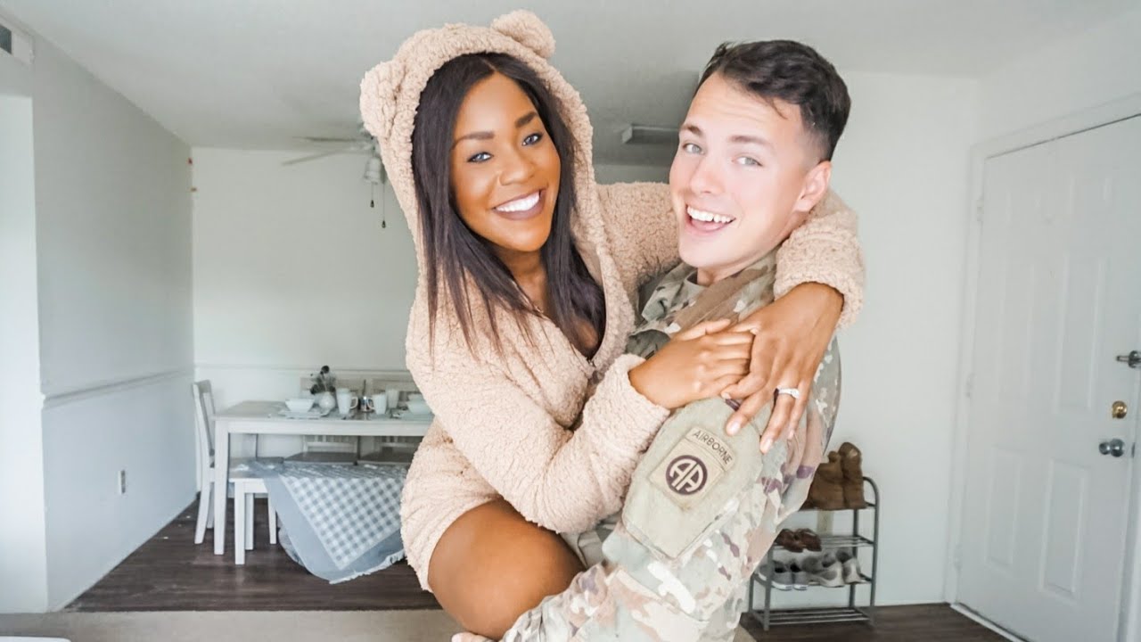 SURPRISING My HUSBAND in a TEDDY BEAR OUTFIT...PRANK!!!...HILARIOUS REACTION!!