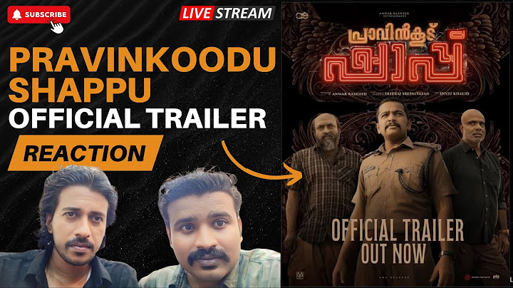 Pravinkoodu Shappu Official Trailer Reaction |Sreeraj Sreenivasan |Soubin Shahir |Basil Joseph |