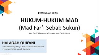Mad Far I Sebab Sukun Adz Dzikru