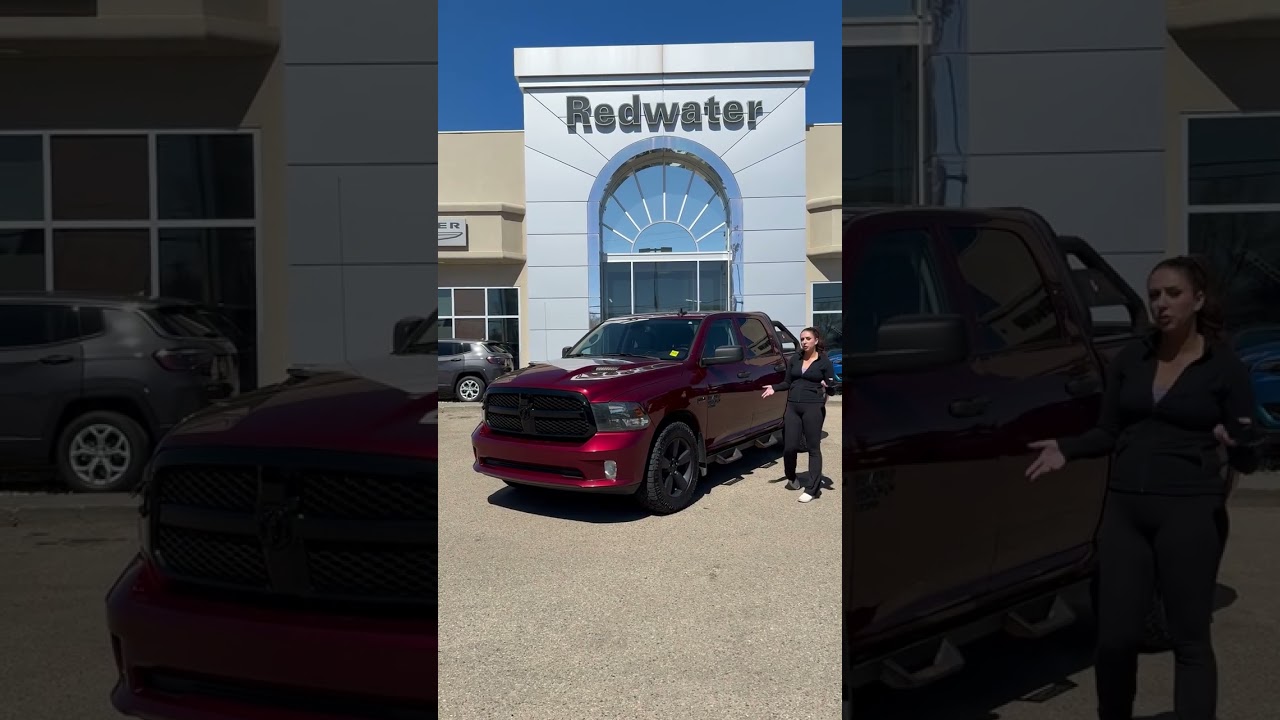 Used 2021 Ram 1500 Classic Tradesman Night Edition Crew Cab 4x4 | Stock # P1570A - Redwater Dodge