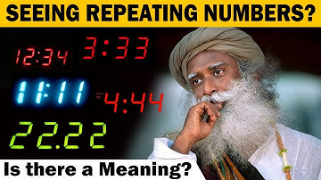 Sadhguru on Seeing Repeated Numbers   Synchronicity   Sadhguru   Mahabharat TV