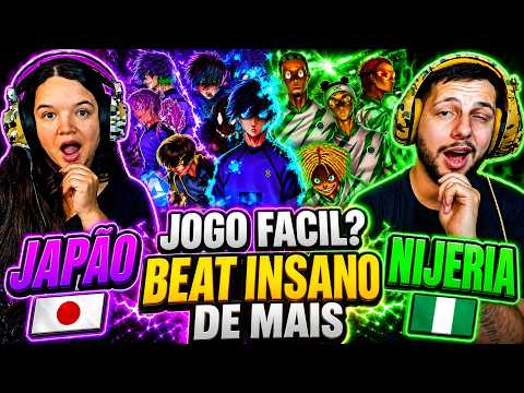 REACT - ♪ Japão X Nigéria (Blue Lock) | Copa do Mundo PT 1 | AniRap (REACT)