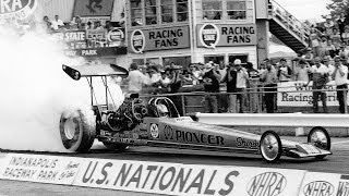 Shirley Muldowney wins first U.S. Nationals title in 1982