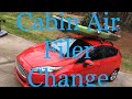 Ford Fiesta Cabin Filter Change