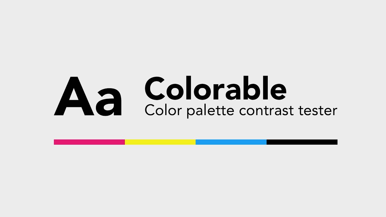 Colorable - The Color Palette Contrast Tester | Dansky