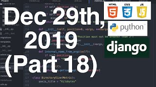 Python/Django live coding - Building optimized uptime metric (Part 18)