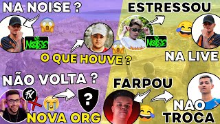 JOTA na NOISE ? BUXEXA NAO VOLTA p FLUXO ? THUR SE ESTRESSOU AO VIVO ! MORENO FARPOU e APAGOU !
