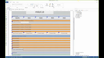 Microvellum LIVE: Creating Master Detail Reports