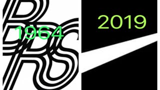 Evolution Of Nike Logo 1964-2019
