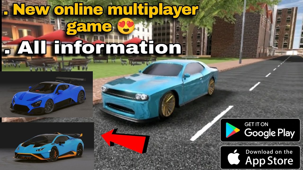 🏎️Car simulator new.. Online & Multiplayer game 😍😱 By EarthDev