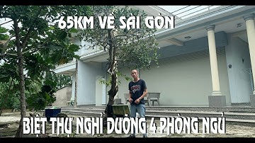 ➀➀➆➄ Biệt thự vườn nghỉ dưỡng kiến trúc pháp 2489m có 300m thổ cư tại xã Thạnh Nhựt Gò Công Tây TG