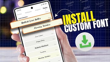 How to Install Custom Fonts on Xiaomi Phone | Change MIUI Text Layout
