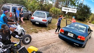 ALWAYS DRAMA HAPPENING AT THE LOT!
