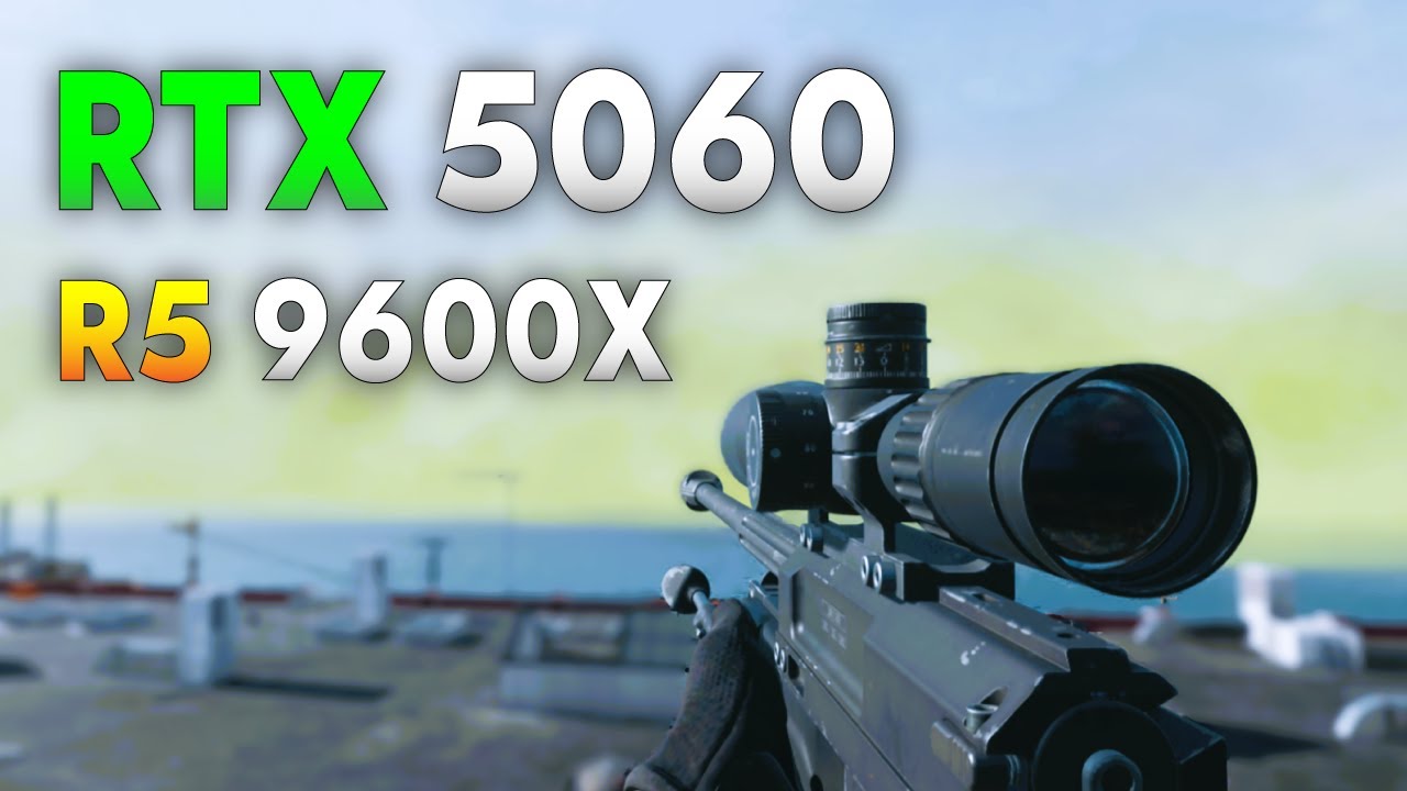 RTX 5060 Warzone | Ryzen 5 9600X