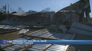 Taylor County drug recovery center hit by tornado